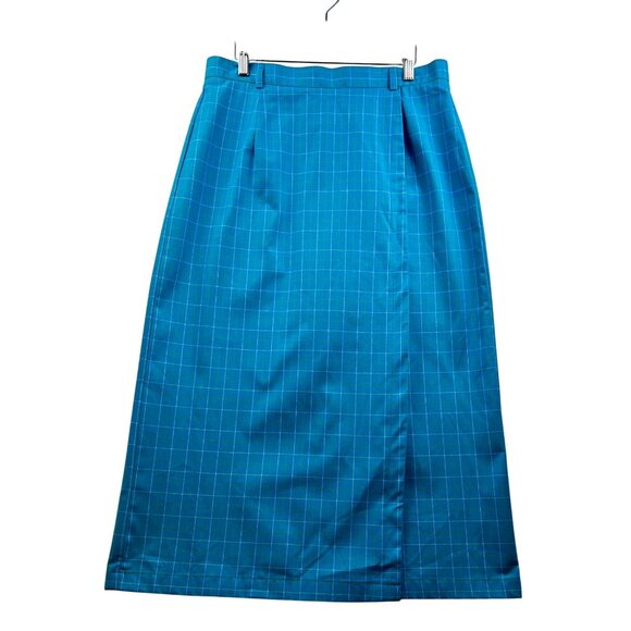 Vintage Pendleton “Knockabouts” Plaid Cotton Wrap Skirt Made in USA Sz 16 - Picture 3 of 12